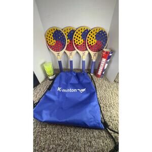 "Taegeukminton racket" "Korean style badminton paddle" "K-minton set"
